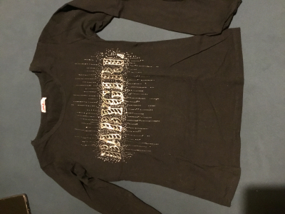 Triko s dlouhym S/XS