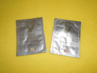 Vzorky Vichy po expiraci -