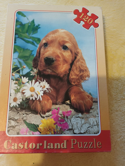Puzzle štěňě 120 ks.