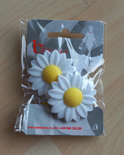 NOVÉ dívčí sponky do vlasů - RETRO KOPRETINA