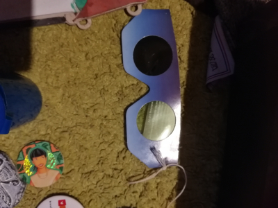 3D brýle papírové