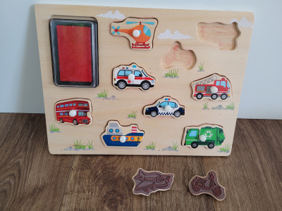 Razítka / vkládačka - auta