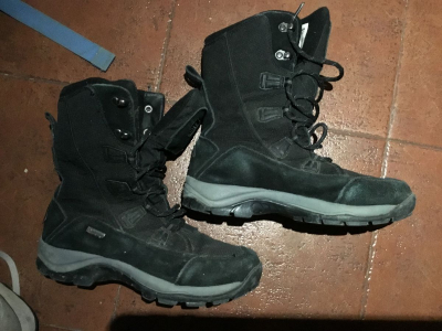 Detske vysoke zimni boty 36