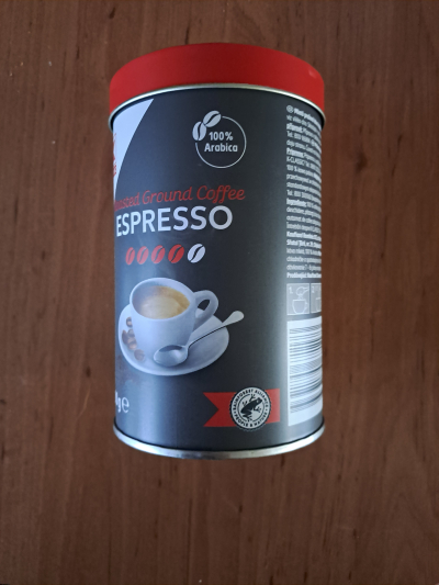 Mletá pražená káva - expirace 10/25