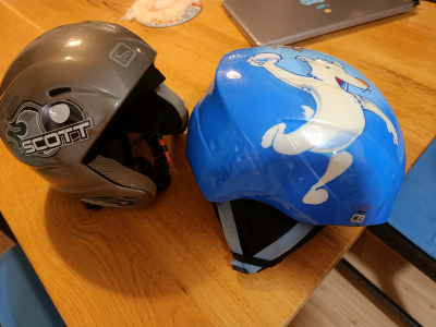 Dětské lyžařské helmy