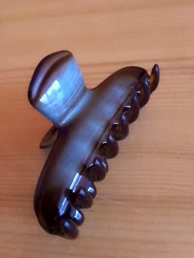 KLIPS DO VLASŮ žíhaný 6 cm