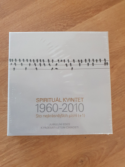Daruji 4 CDéčka originál zabalené ve folii Spirituál kvintet