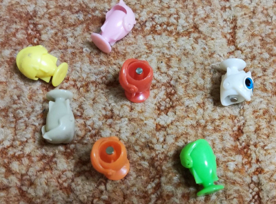 Náhradní rybičky do "rybníčku na lovení"