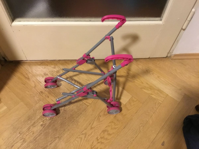 Detske golfky i s potshem, ten je v pracce