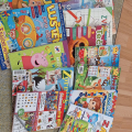 Dětské časopisy a omalovanky - pouzite