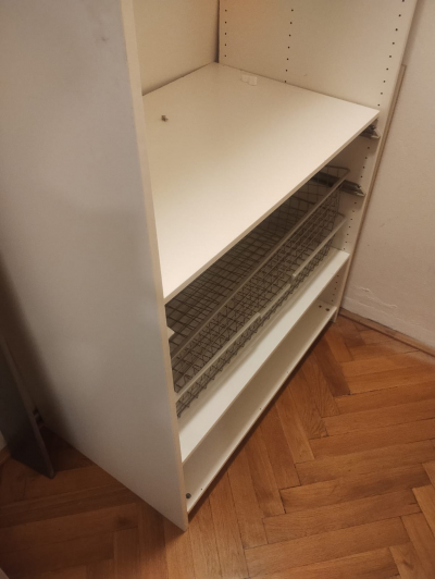 Korpus skříně za odvoz