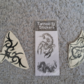 Tetovačky štír, drak, ornament