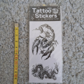 Tetovačky štír, drak, ornament