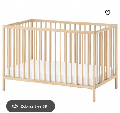 Dětská postýlka z Ikey
