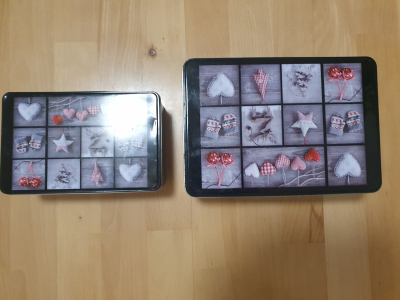 Daruji 2 plechové krabice