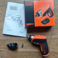 Aku šroubovák Black&Decker 3,6V 5,5Nm