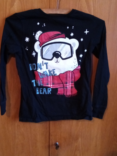 tričko 134 černé s obrázkem