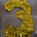 Foliový balónek číslice 3