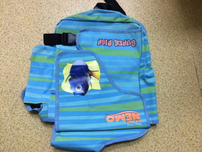 Detsky batoh pres rameno