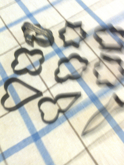 formičky na vánoční cukroví