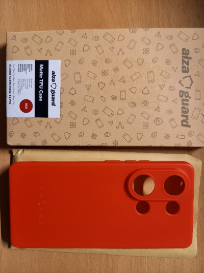 Červený kryt na Xiaomi Redmi Note 13 Pro
