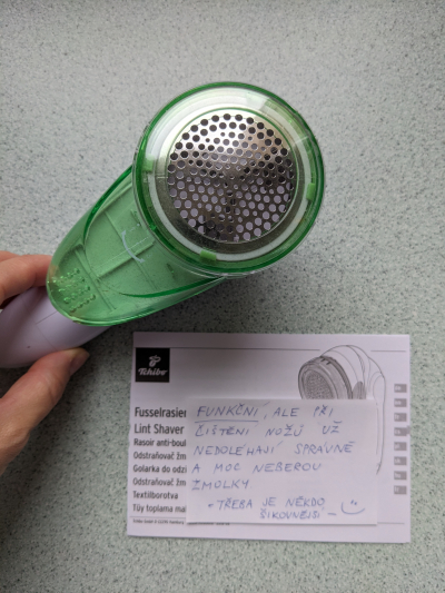 Odžmolkovač Tchibo