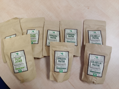 Zelený ječmen, spirulina, chlorella - prošlé!!