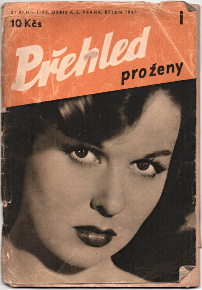Prvních 9 čísel časopisu Přehled pro ženy