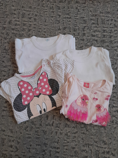 Dětská trička pro holčičku vel.92