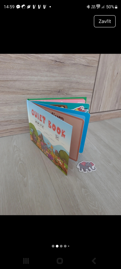 Interaktivní kniha se zvířátky