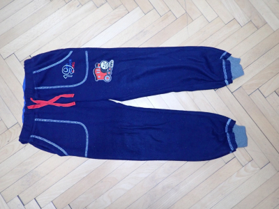 Fleecové tepláčky 5, velikost 110/116