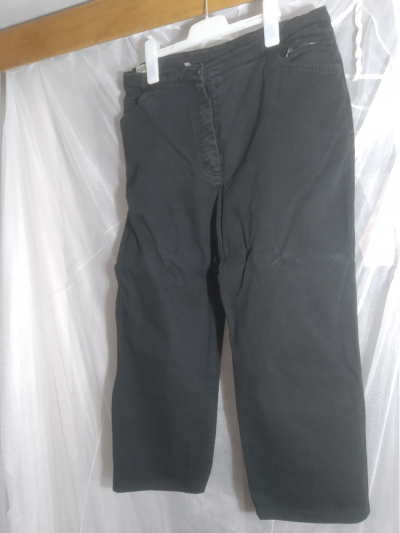 Džíny černé "do vysoké trávy"