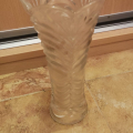skleněná váza cca 18 cm