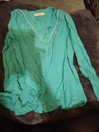 Tyrkysova damska kosile