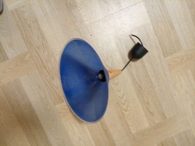Modrá lampa