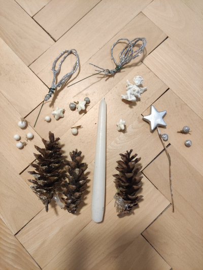 Material na vanocni tvoreni