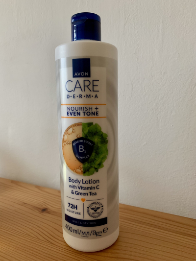 Tělové mléko od Avonu