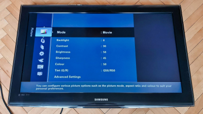 TV Samsung LE37B550