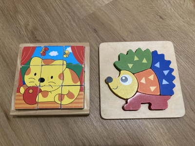 Dřevěné skládačky pro děti