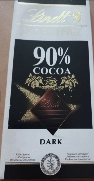 Čokoláda Lind 90%