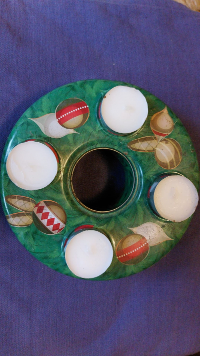 Adventní věnec netradiční stálý