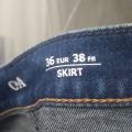 Džínová sukně vel. 38