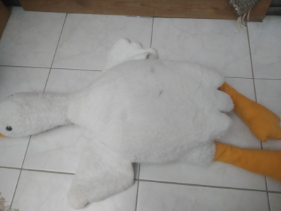 Plyšák/polštář husa