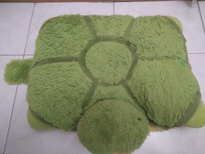 Plyšák/polštář želva