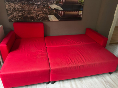 Rozkládací sedací souprava