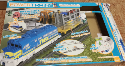 Vláčky. Na baterie.