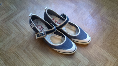 Dámské boty na podpatku s.Oliver 42 modré