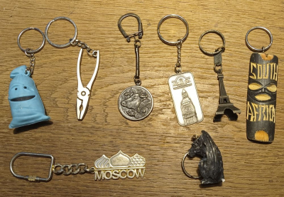 Přívěsky na klíče