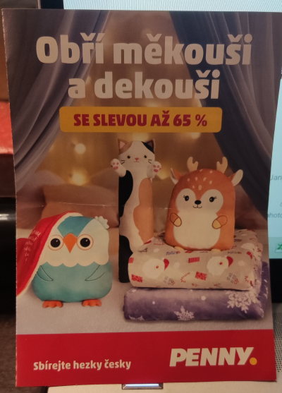 Plná karta na měkouše z Penny