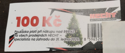 Poukázku do Hechtu